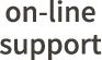 on-line support